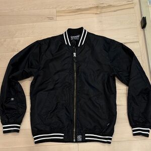 Electric Men's Black Varsity Bomber Jacket XL